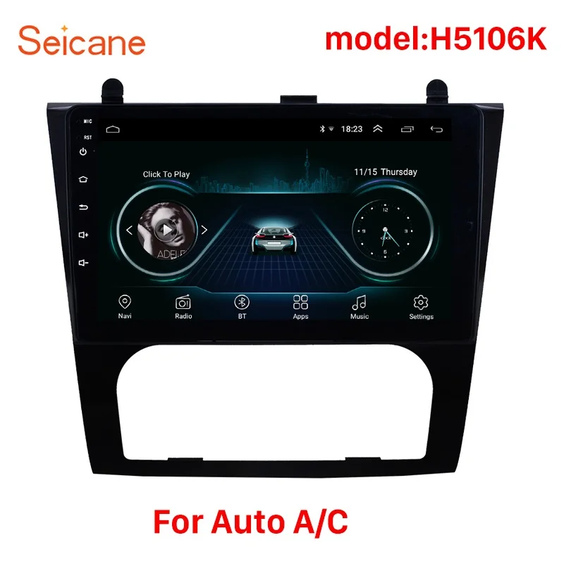 Автомобильная стереосистема Seicane Android 8 1 9 дюймов 2Din GPS головное устройство