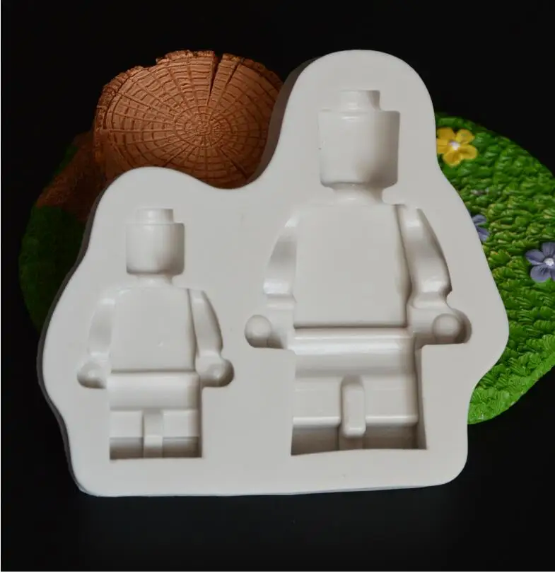 Lovely Ninja Shape Fondant Cake Decorating Silicone Mold DIY Baking Tools Chocolate Sugarcraft Mould | Дом и сад