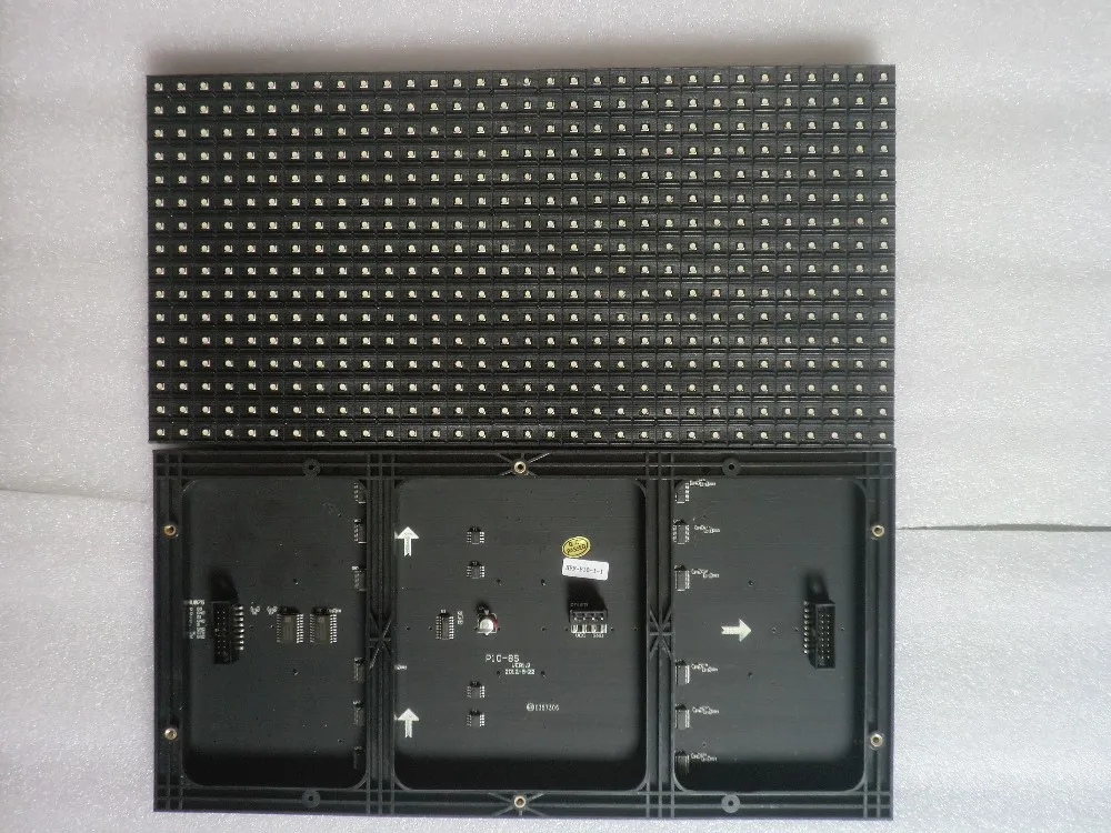 diy LED module p10 led panel 16x32 rgb black chip led display screen for indoor use matrix led pitch10 led board