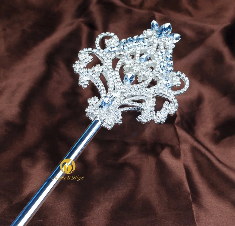 Цветочные королевские скептики палочки с кристаллами ручной работы длинный