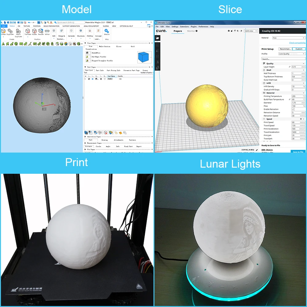 CREALITY 3D принтер Creality Ender 5 с Landy стабильная мощность магнитная сборка пластины