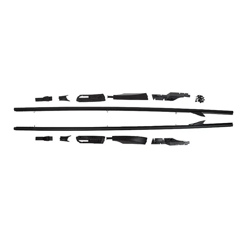 Черная рейка на крышу боковые рейки для Land Rover Discovery 4 LR4 2010 16|bar set|bar barbar racks |