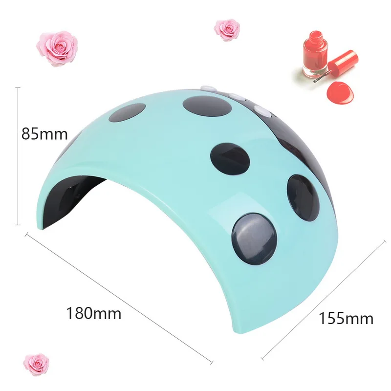 Лампа для ногтей 24 Вт светодиодная фототерапия USB машинка лака Клей выпечки всех