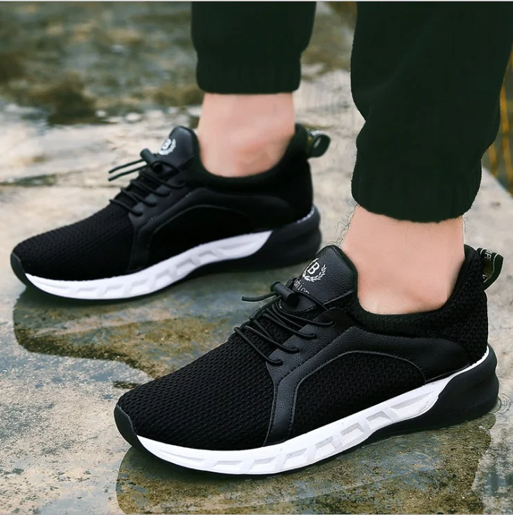 2017 Весна Лето Мужская Обувь Сетки Зашнуровать Повседневная Открытый Восхождение