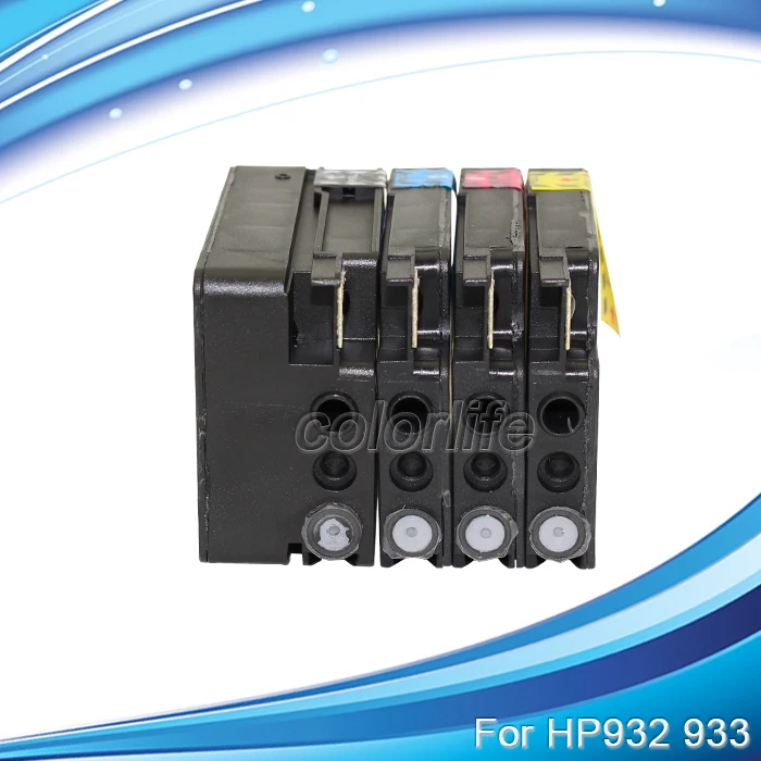 XIMO для HP 932 933 10 упаковок (4 черный 2 голубой пурпурный желтый) совместим с Officejet 7612