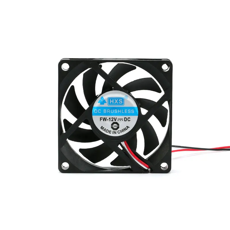 Охлаждающий вентилятор 12V 3-контактный процессорный кулер 70 мм x 70 мм x 15 мм компьютер Процессор Системы радиатора 70 мм* 70 мм* 15 мм Бесщеточный вентилятор охлаждения 7015