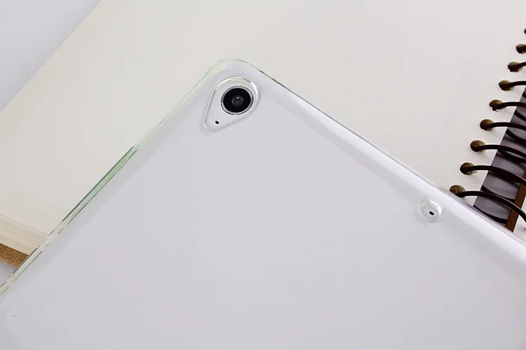 Тонкий Прозрачный Мягкий противоударный TPU чехол кожного покрова Shell для Xiaomi Mipad 1