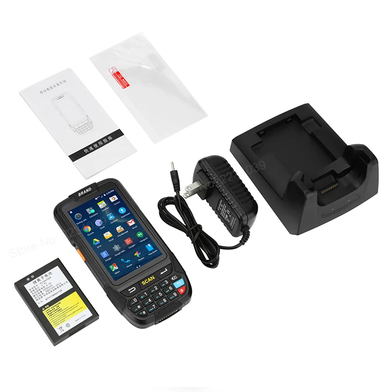 PDA 2D Handheld Terminal Support Wifi Bluetooth 4g GPS Camera Mini Barcode Scanner For Android Tablet Pc Keyboard NFC HF LF RFID