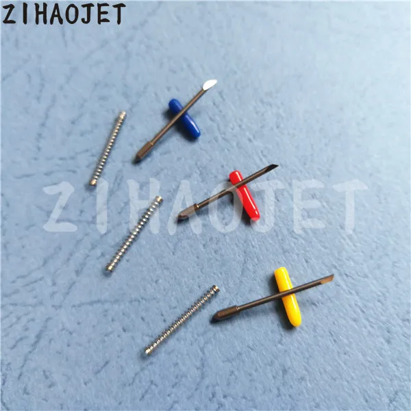 Резак для плоттера лезвие graphtec ce5000-60 120 CE6000-120 CB09UA-1 -5(30/45/60 градусов 15 шт. + держатель