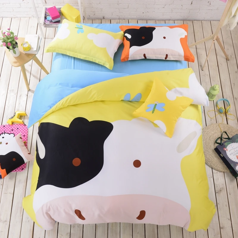 2017 горячие продажи дом кровать устанавливает зоопарк изображения животных стиль