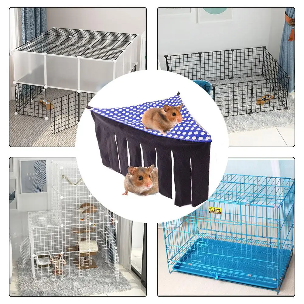 Гамак для хомяка палатка домашних животных скрытый подвесная кровать кисточка