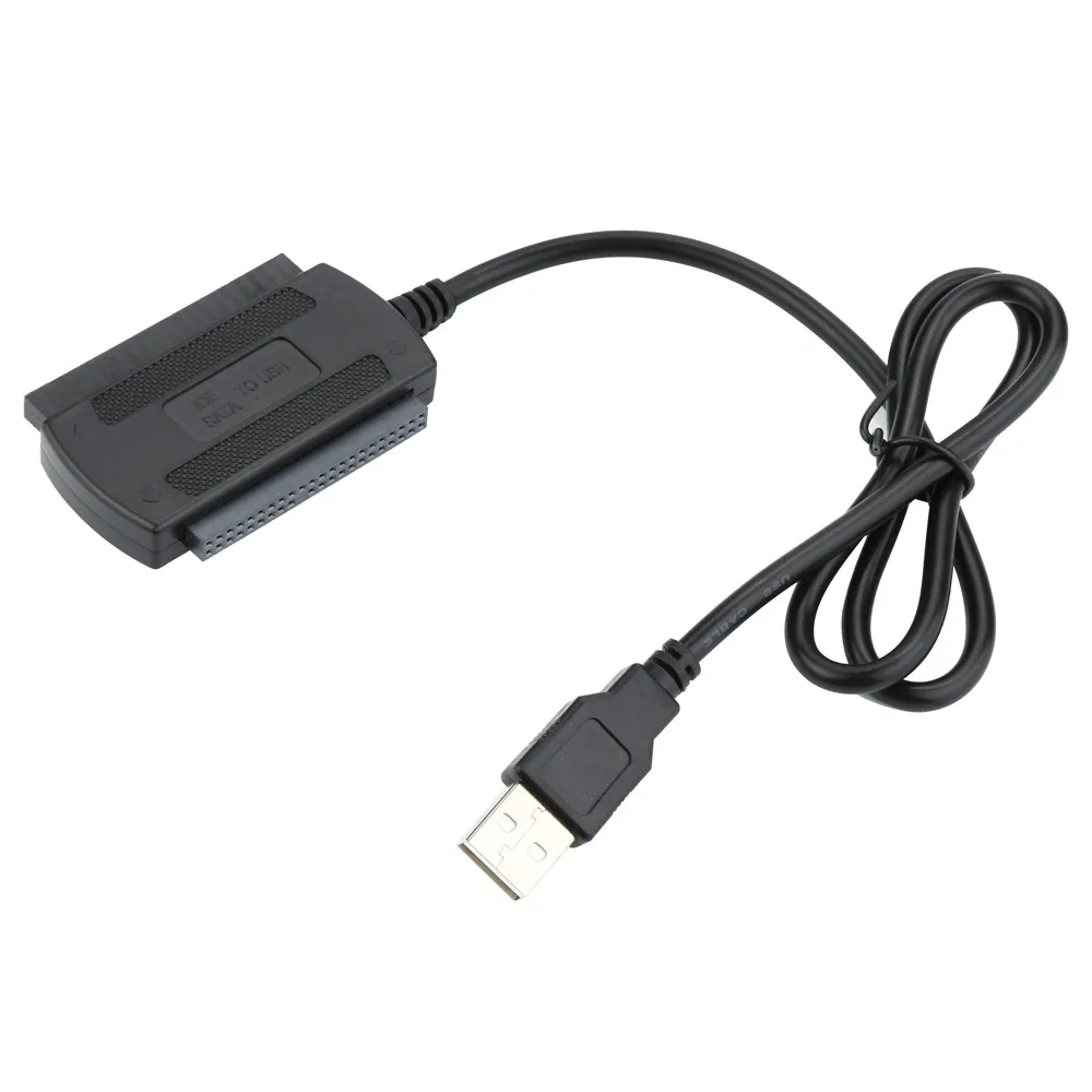 Адаптер SATA/PATA/IDE к USB 2 0 кабель конвертер для жесткого диска 5/3 5 DVD|Компьютерные