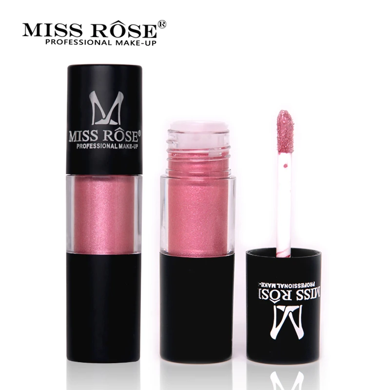 Жидкая водостойкая помада miss rose матовый долговечная питательная блеск легко