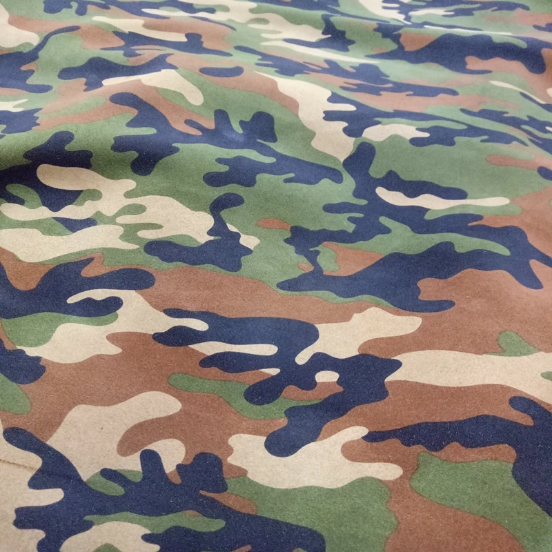 Lot Leather Fabric Genuine Cowhide Camouflage Garment Printing Real Cow Hide Natural Suede Factory Direct Sale | Дом и сад