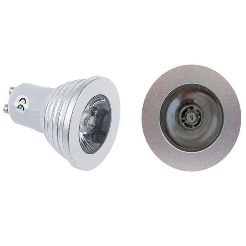 Free shipping 10pcs/lot 5W RGB Lamp 16type colors GU10 AC95-265V LED Light Spotlight Bulb with Remote Controller | Лампы и освещение