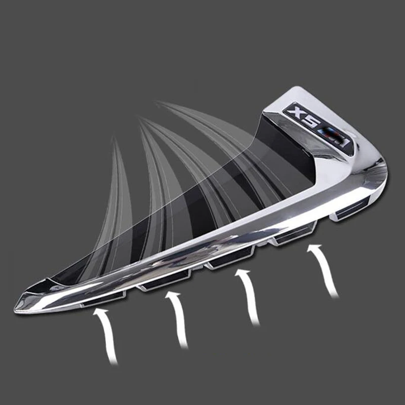 2 шт./компл. ABS переднее крыло автомобиля боковое вентиляционное отверстие