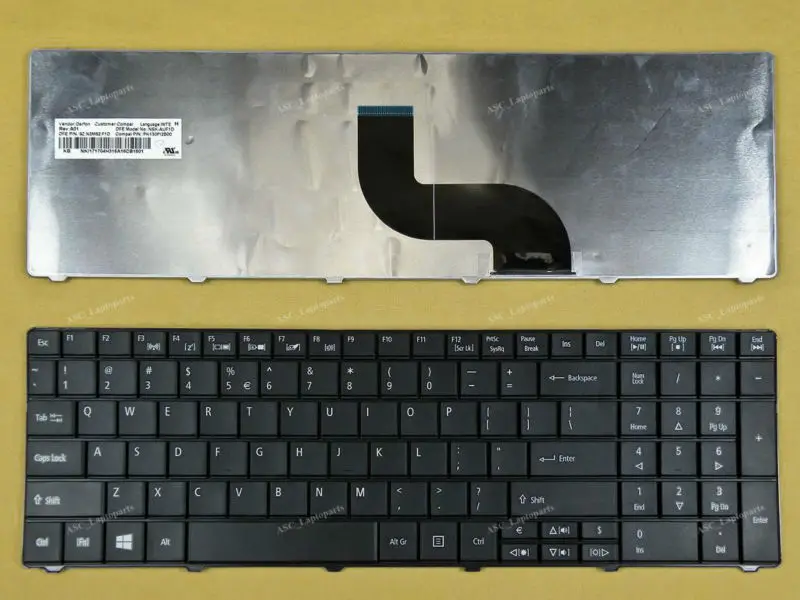 Новая английская клавиатура для ACER travelmate 5735g 5735z 5742 5742g 5742z 5742zg 5744z, Черная Новая английская клавиатура для ACER travelmate 5735g 5735z 5742 5742g 5742z 5742zg 5744z, Черная