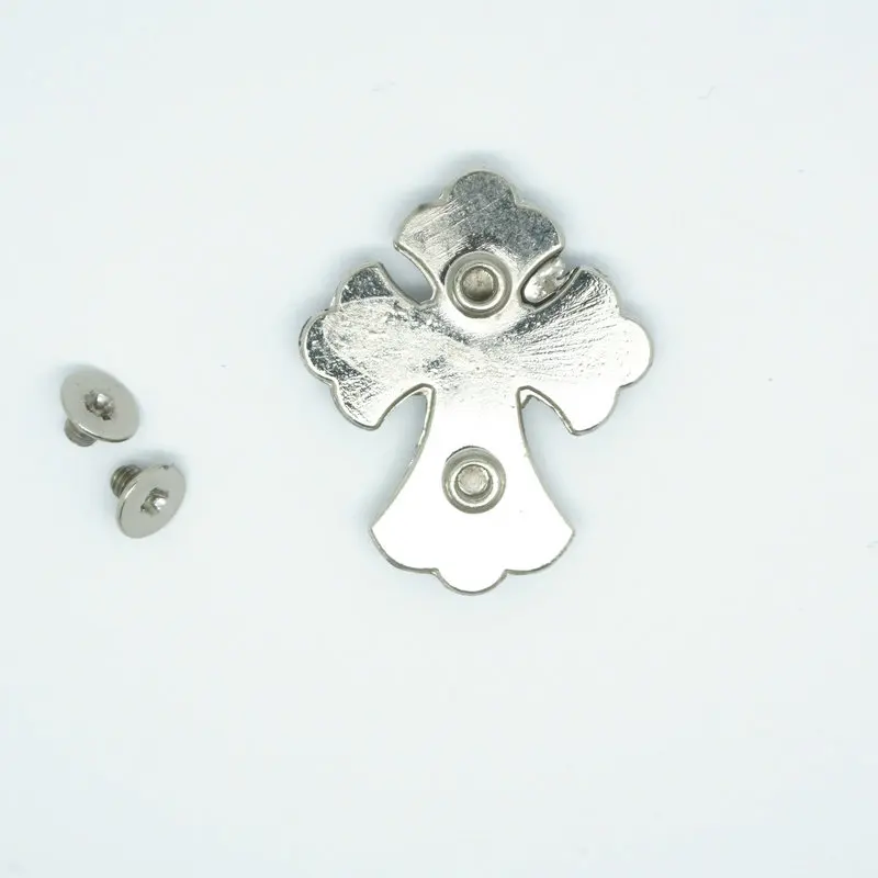 Антикварная крест ремень Concho Screwback Rhinestone Кончо Кожевенное ремесло для пояса DIY Аппаратные средства Кристалл ремень Интимные аксессуары