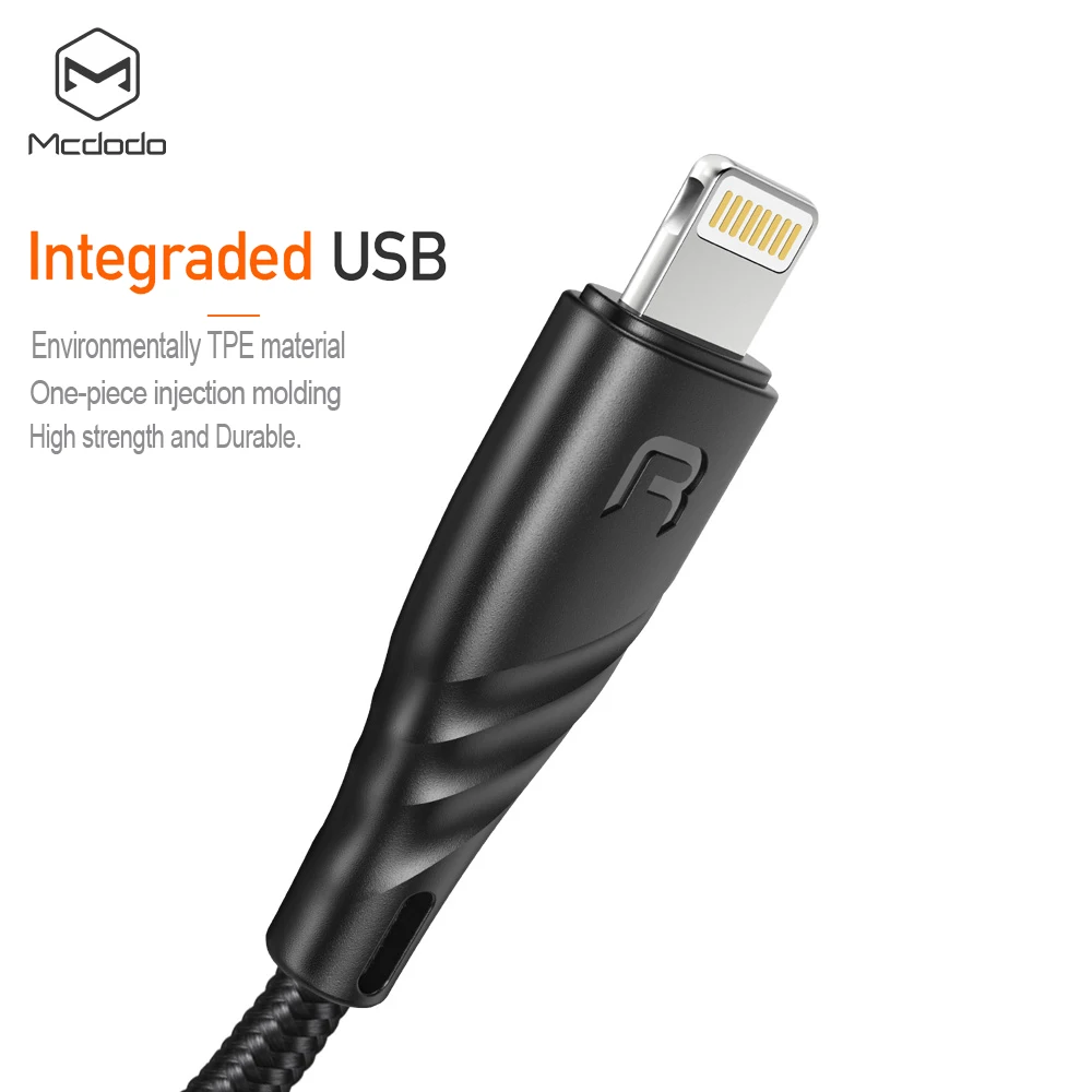MFi USB кабель MCDODO для iPhone X Xs Max XR 2A быстрая зарядка передачи данных 8 7 6Plus шнур