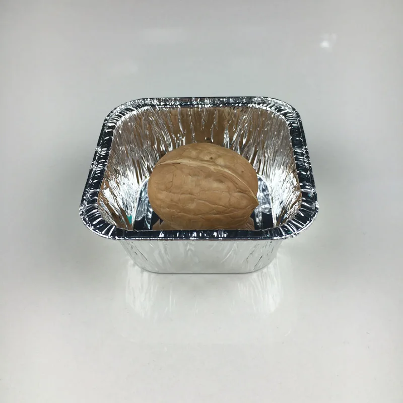 100 мл лотки для барбекю из алюминиевой фольги одноразовые тарелки пищевых