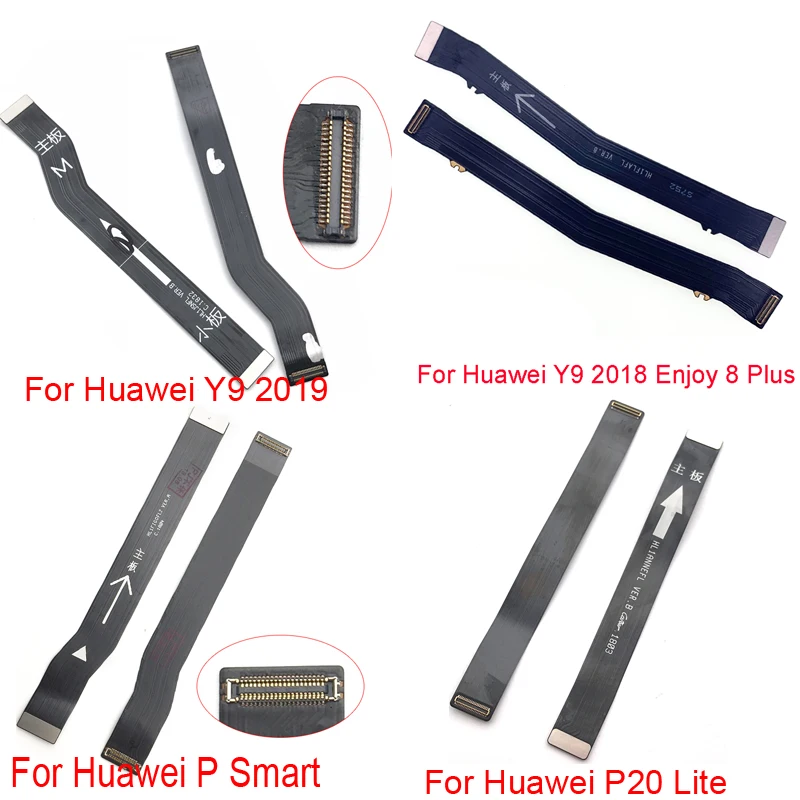 Гибкий кабель для Huawei Honor 8 9 10 Lite 5C 5X 6X 7X 8X MAX 8A 8C P Smart Y7 2017 Y9 2019|Шлейфы мобильных