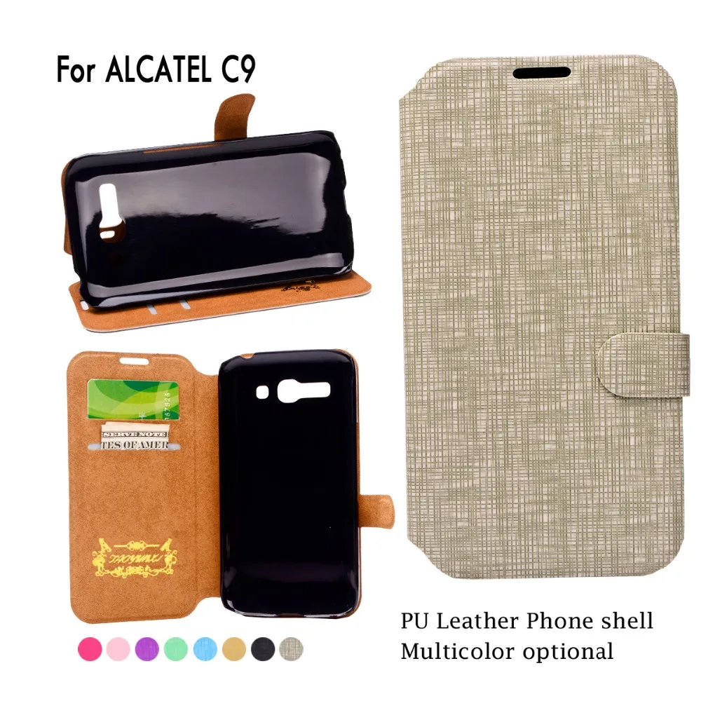 Роскошный чехол Кошелек из искусственной кожи для телефона Alcatel One Touch Idol X + Plus S960T