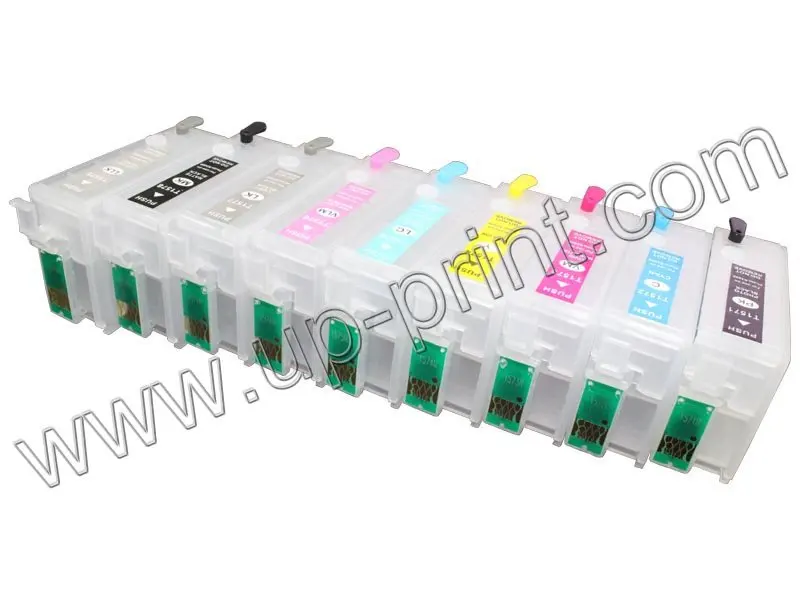 CISSPLAZA T1571 157 новые пустые многоразовые картриджи для Epson R3000 с чипами ARC | Компьютеры