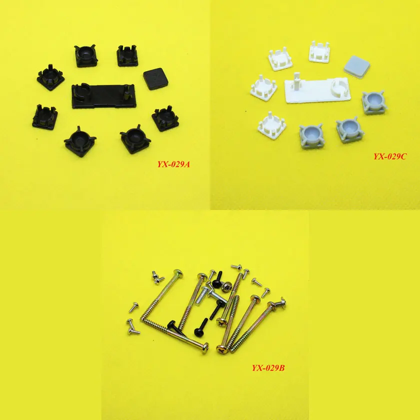 YX 029 консоль винты резиновые ножки крышка набор для sony PlayStation 3 PS3 Slim|set feet|set coverset 2 |