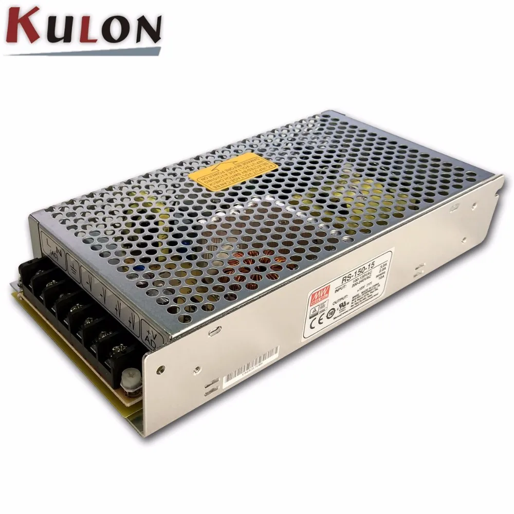 Meanwell RS 150 один Выход Питание 150W 3 V/30A 5V/26A 12V/12.5A 15В/10A 24V/6.5A 48V/3.3A 88 264VAC CB сертификацией