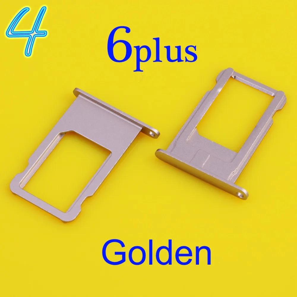 Новый лоток для Sim карты JCD Apple Iphone 6 Plus 5 дюйма серебристый/серый/Золотой держатель