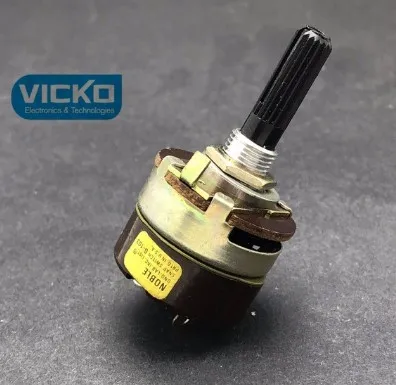 

[VK] Японский Благородный Поворотный выключатель питания A9S1 TV3 250V 8A Ручка 25 мм Цветы 2 фута