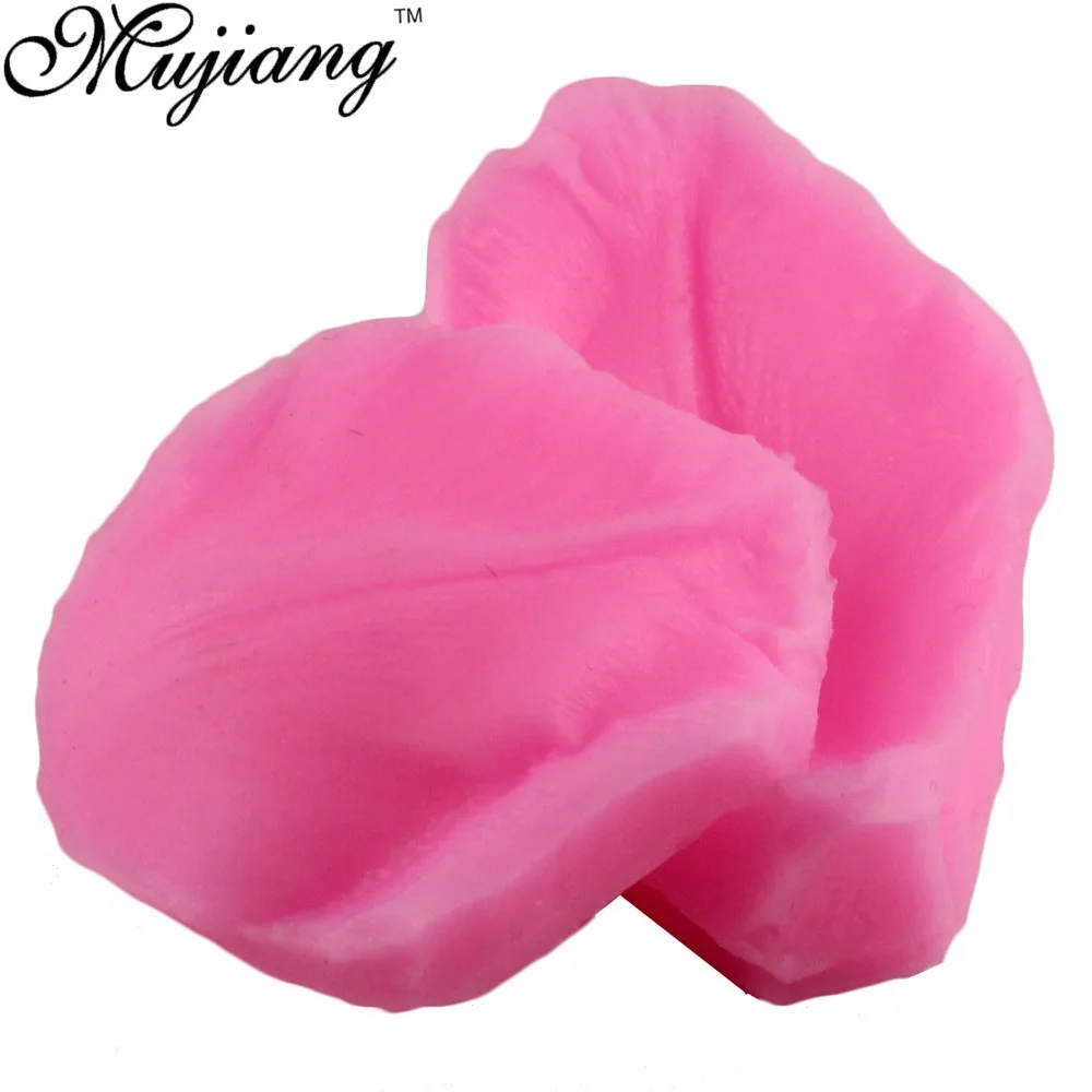 Силиконовая форма Mujiang для выпечки цветов лепестков листьев помадки мастики