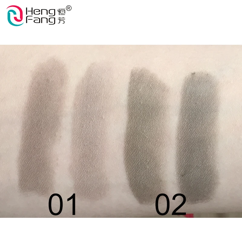 2 цвета стойкая пудра для бровей палитра усилитель с зеркалом и кистью 8 г макияж