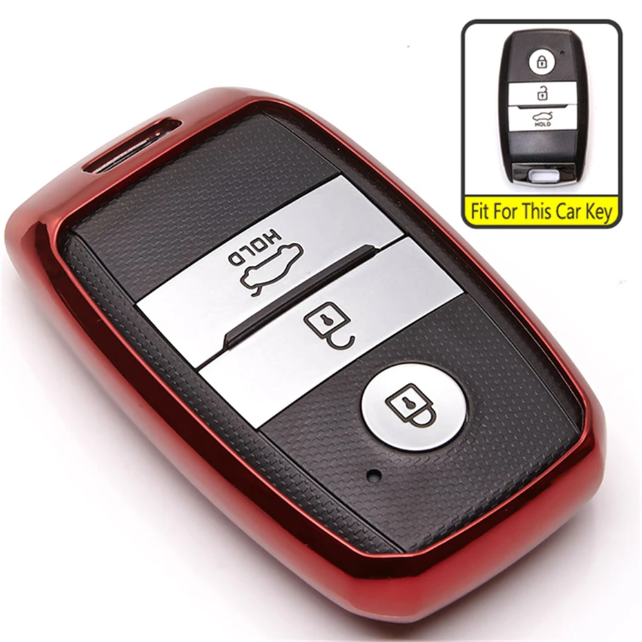 KUKAKEY чехол для ключа автомобиля, чехол для Kia Rio Sportage Ceed Sorento Cerato Picanto K2 K3 K5, чехол для ключей, чехол для сумки, держатель для автомобильного дизайна