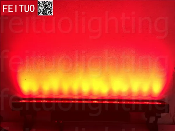 6 шт./лот LED COB настенная шайба 14x30 Вт Наружное освещение RGB 3в1 IP65 прожектор dmx Dot