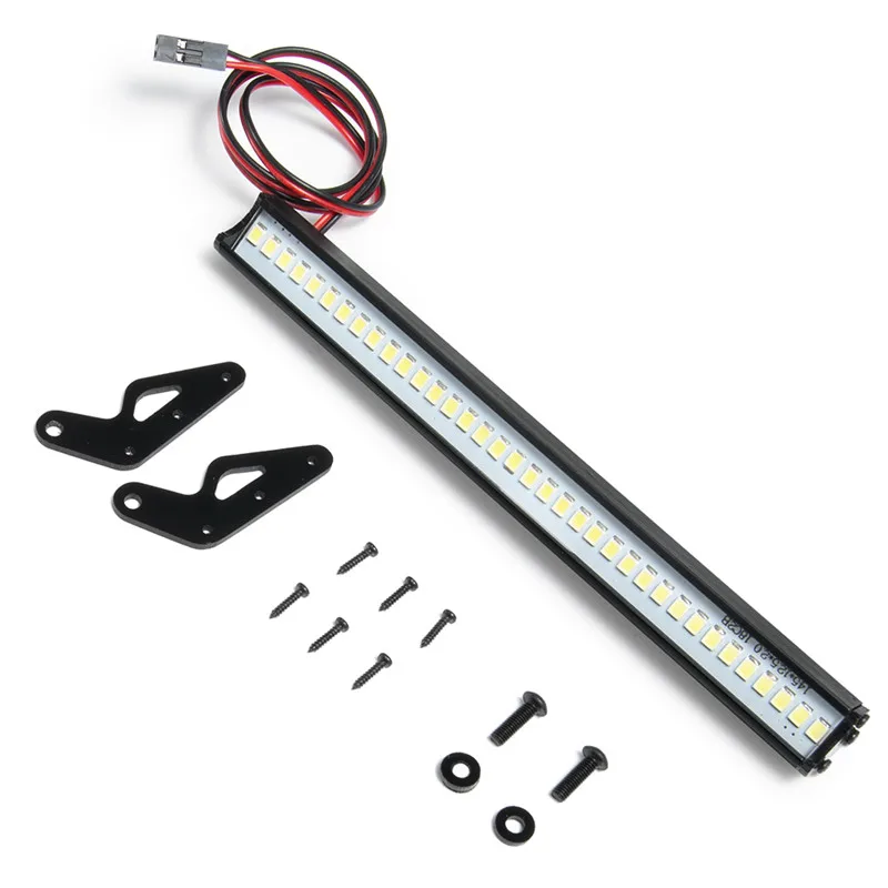 AXSPEED Metal Roof LED light bar for 1:10 Traxxas Trx-4 SCX10 90027 II 90046 D90 RC cars with 36 lights | Игрушки и хобби