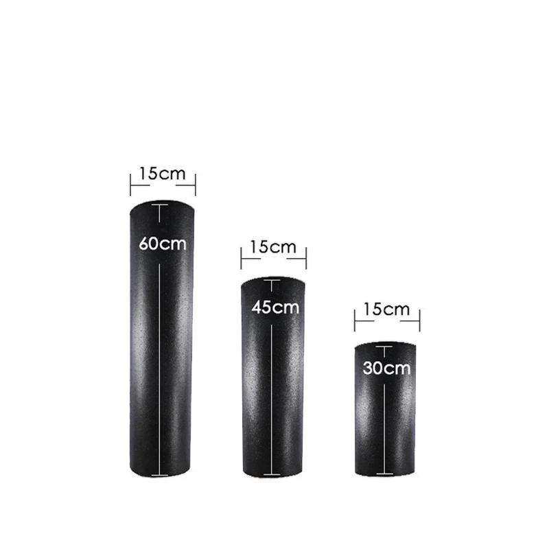 JUFIT 30 см x 45 60 черный блоки для занятий йогой EPP Поролоновый Йога массажный ролик из