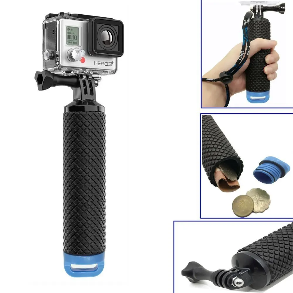 Плавающая ручка поплавок JKING для Gopro hero 5 Go pro SJCAM аксессуары монопода спортивной