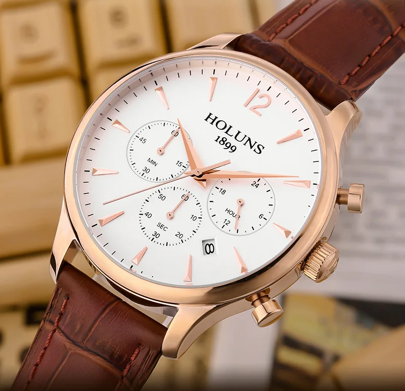 Часы наручные мужские с хронографом креативные Роскошные Брендовые спортивные