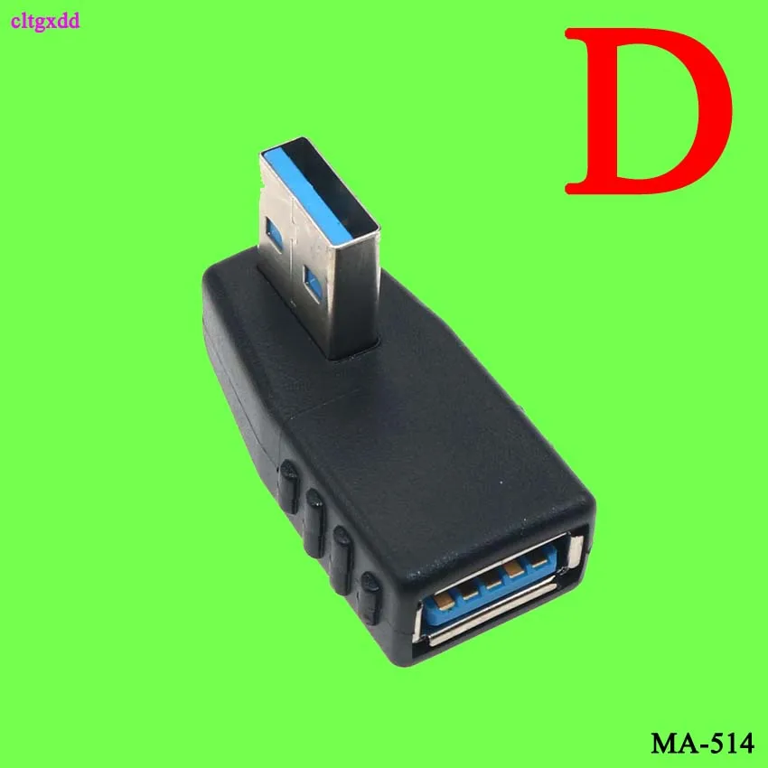 Cltgxdd прямоугольный USB 3 0 AM to AF L-образный конвертер 180 A Male Female 90/штекер 90 градусов