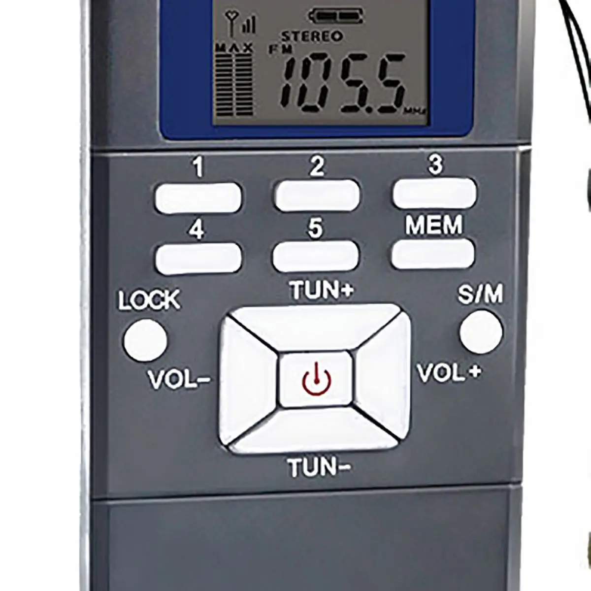 Портативный FM радиоприемник Mayitr 60 108 МГц 1 шт. портативный цифровой приемник на