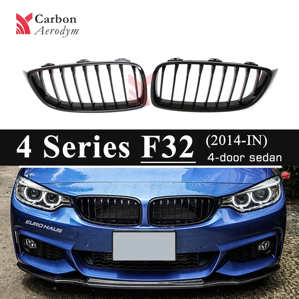 Передняя решетка для BMW 4 серии F32 F33 F36 F80 (M3) F82 (M4) F83 почечные грили 1 Line глянцевая