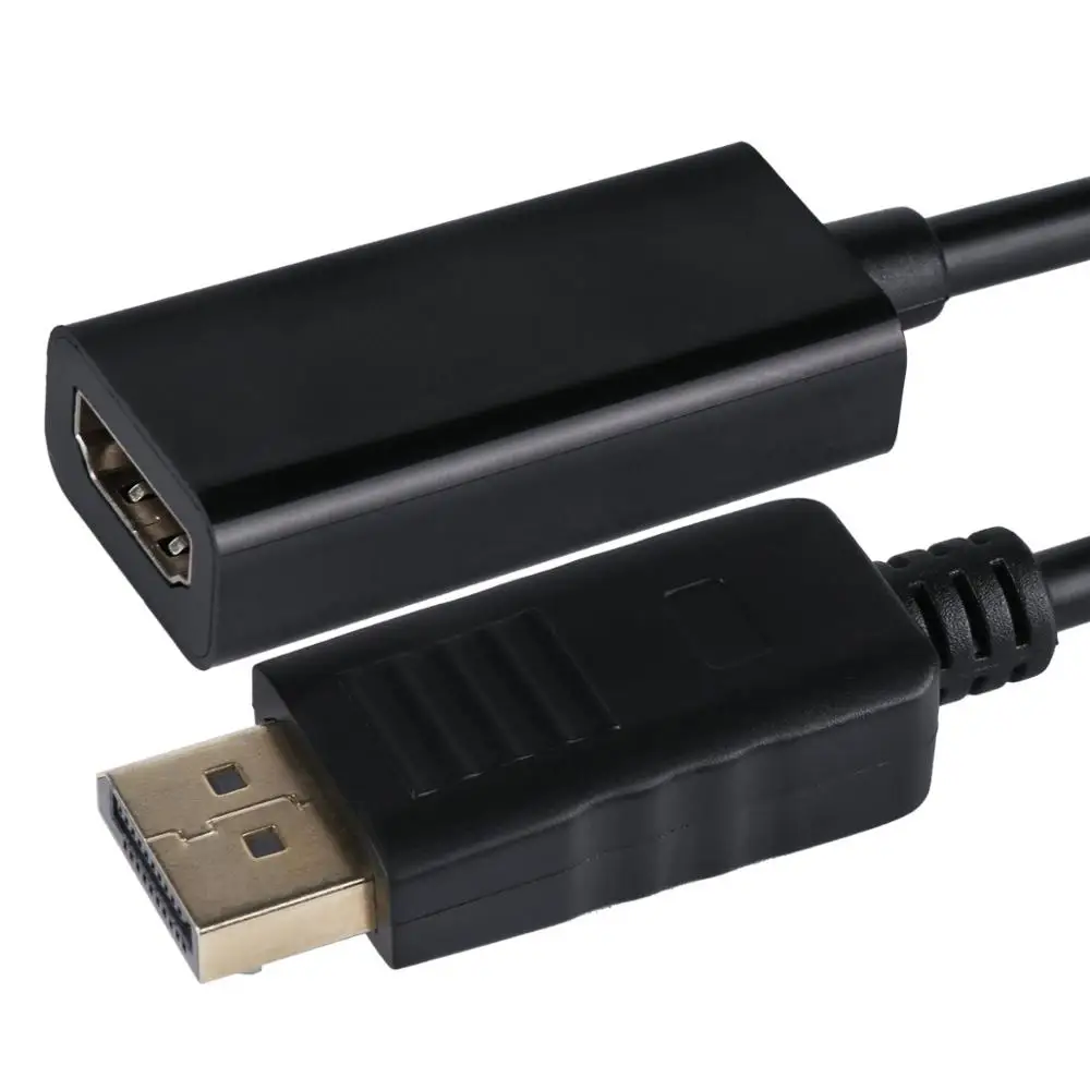 DP порт дисплея к HDMI Мужской Женский кабель конвертер адаптер для ПК ноутбука HP/DELL