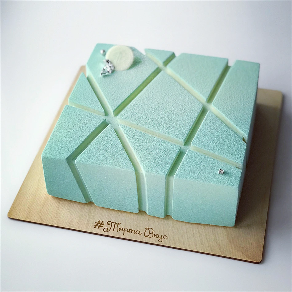 TTLIFE Sugarcraft Cube квадратной формы 3D силиконовые формы торт шоколад лоток для Мусса десерт, выпечка блюдо кондитерские изделия с глазурью