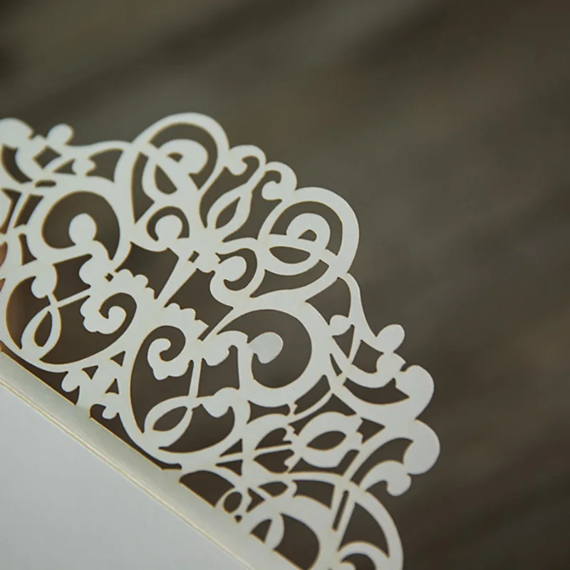 1 упаковка/SetLaser Cut Свадебные Приглашения открытки Pokemon Kaarten Convite Casamento день
