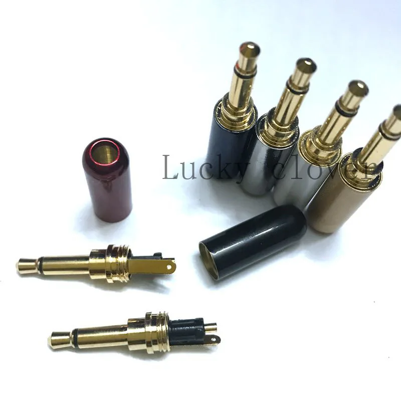 4 шт. медный адаптер для наушников с позолоченным штекером 3 5 мм|cable solder|cable headphonecable