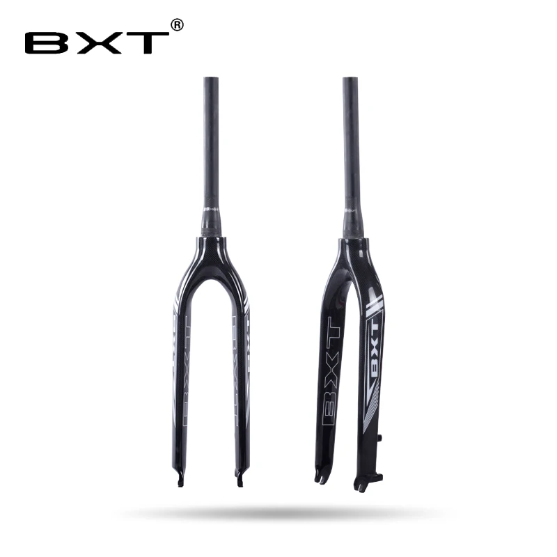 BXT Tapered 29 дюймовый горный велосипед передняя вилка из углеродного волокна MTB