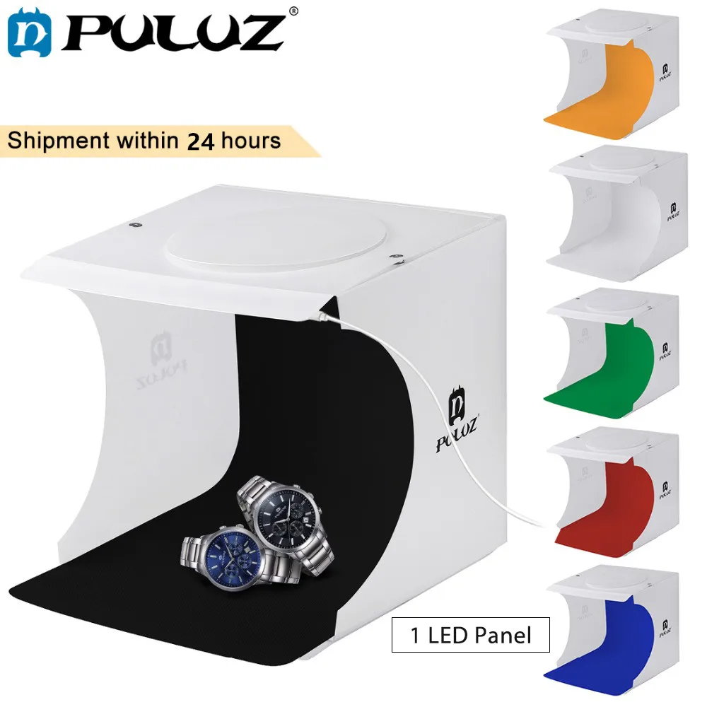 PULUZ 20*20 см 8 мини складной студийный диффузный мягкий светильник в коробке со