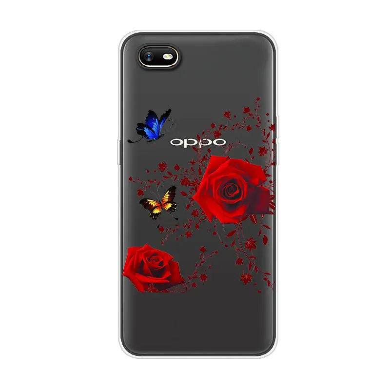 Для OPPO A1K силиконовый чехол ТПУ мягкий чехол для телефона для OPPO A1K A 1K OPPOA1K CPH1923 чехол задняя крышка 6,1 дюйма