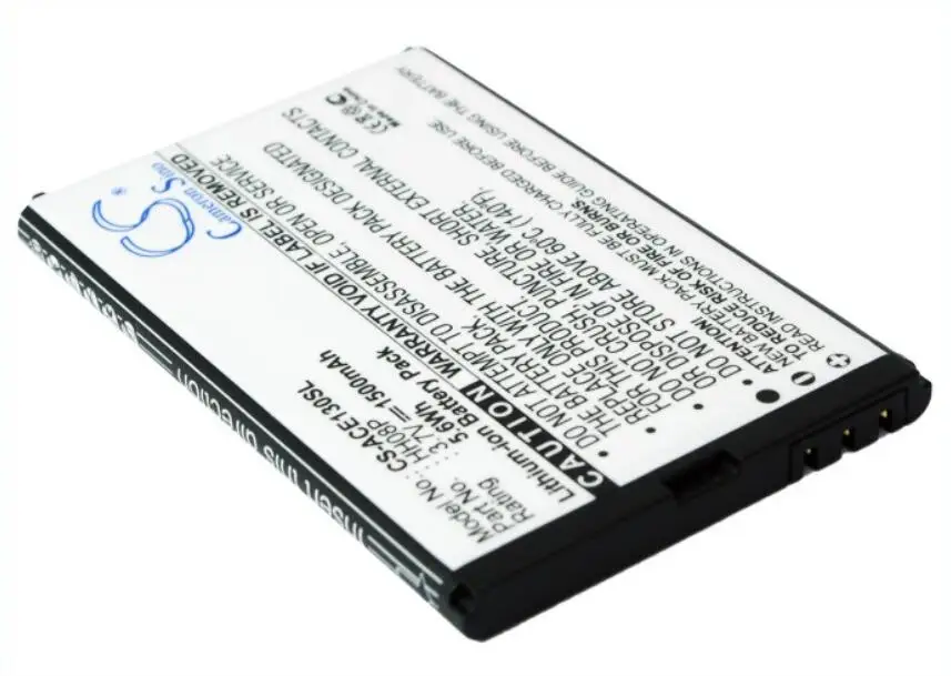 Аккумулятор Cameron Sino 1500 мАч для ACER beTouch E130 B E140 BT.0010S. 002 HH08P | Мобильные телефоны и